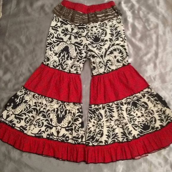 Mustard Pie Other - Mustard Pie Holiday Wide Leg Bottoms